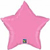 Picture of Rose Mylar Star