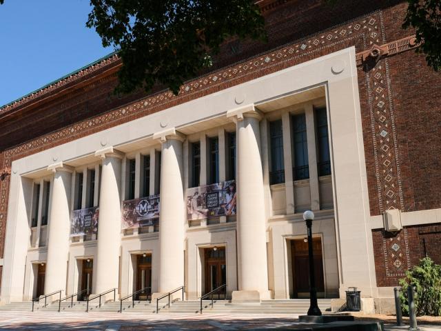 Outside of Hill Auditorium