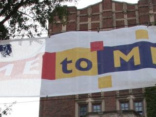 michigan union banner