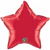 Picture of Ruby Red Mylar Star